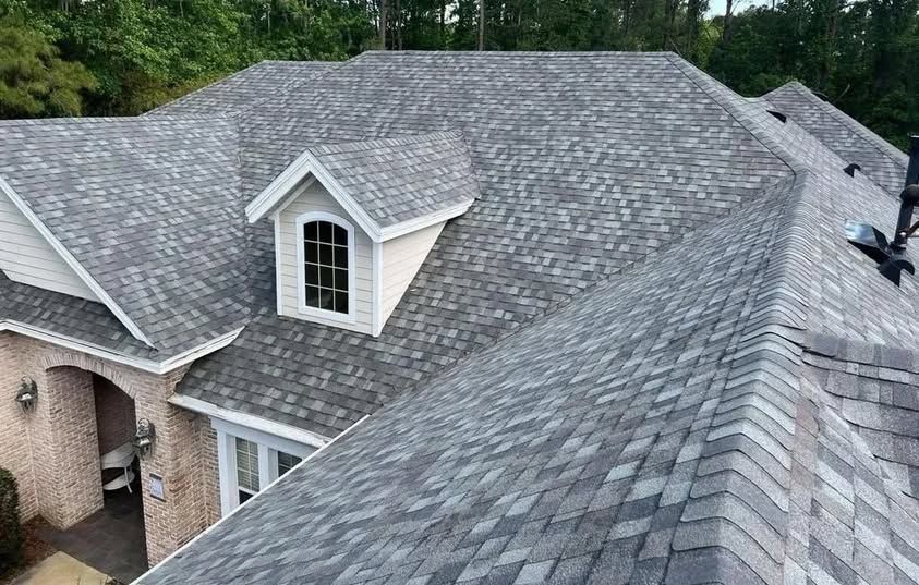 Altitude Roofing crew on a Fredericton home