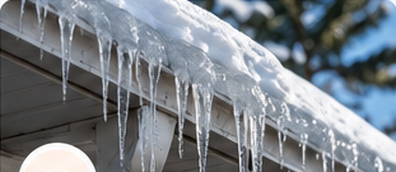Ice Dams Forming Each Winter
